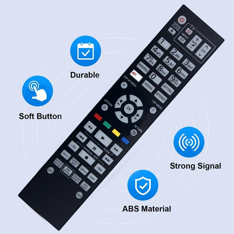 Sostituito N2QAYA 000172   Telecomando per lettore DVD Panasonic DPUB9000GN DP-UB9000-K