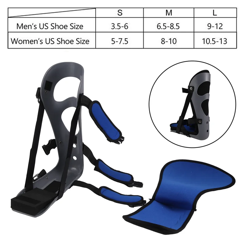 Férula nocturna para fascitis Plantar A20M, soporte para pie, soporte para tendinitis de bota para tendón de Fascia y estiramiento de pantorrilla, hueso del talón