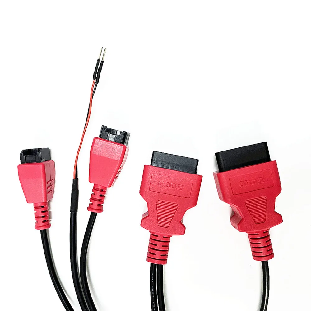 Upgrade OBD2 Male+Female FCA 12+8 Adapter Cable For Chrysler12+8 Works Autel/LAUNCH X431/OBDSTAR/ Programming Cable