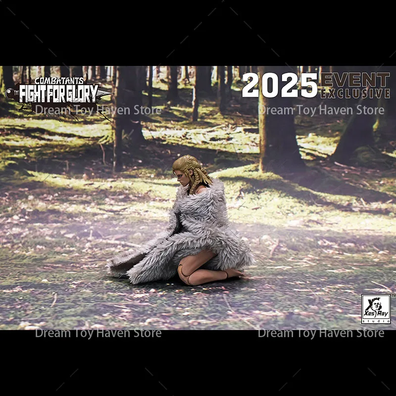 XesRay WF25 In Stock1/12 Scale Female Soldier Gladiator Glory War Gold Hildr Hero 6Inch Action Figure Model Toys Collection