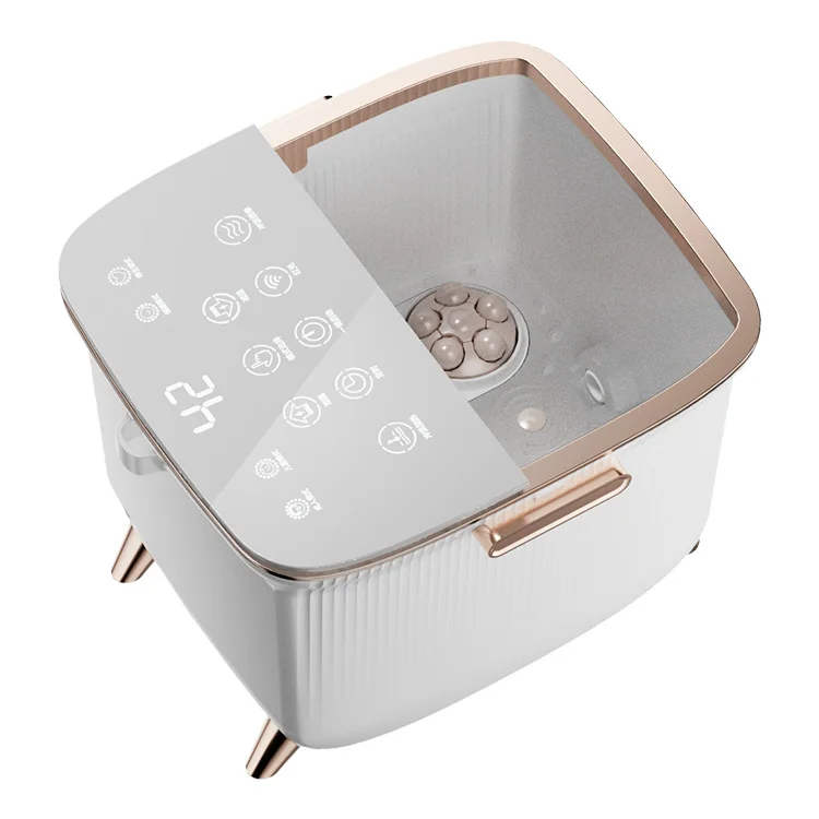 

Light Luxury Intelligent Detoxification Electric Massage Foot Spa Machine Heating with Vibrating Rollers