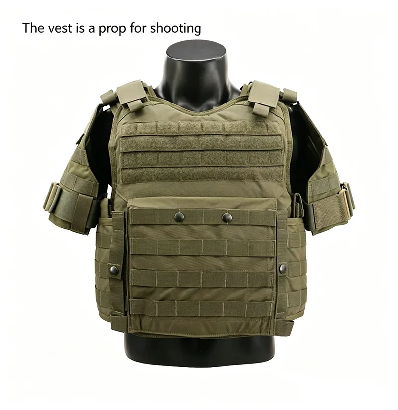 Universal Shoulder Guards for Outdoor Tactical Use Tactical Vest Add-On Extension Set 2
