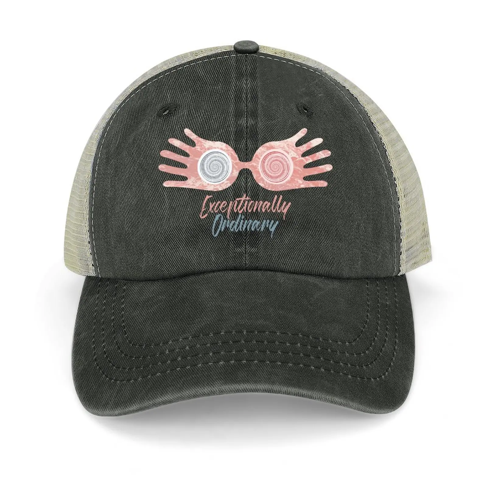 

Luna Lovegood Exceptional Ordinary Baseball Cap Gentleman Hat Big Size Hat luxury woman cap Golf Cap Men's Luxury Women's