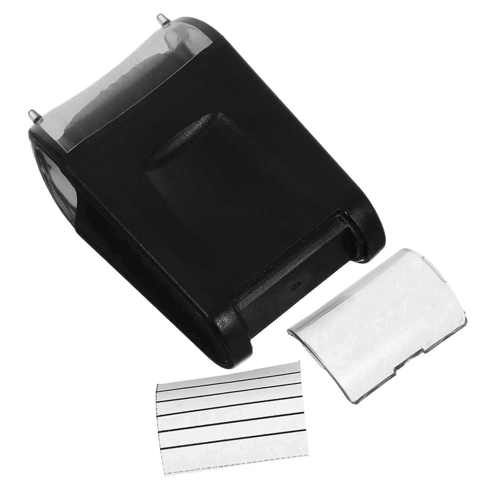 

Music Staff Stamp Black Ink Self-Inking Portable Line Maker for Guitar Ukulele Teachers Notation Tool for Composers Classroom