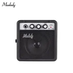 5W Mini Guitar Amplifier Amp Speaker with 3.5mm & 6.35mm Inputs 1/4 Inch Output Supports Volume Tone Adjustment Overdrive