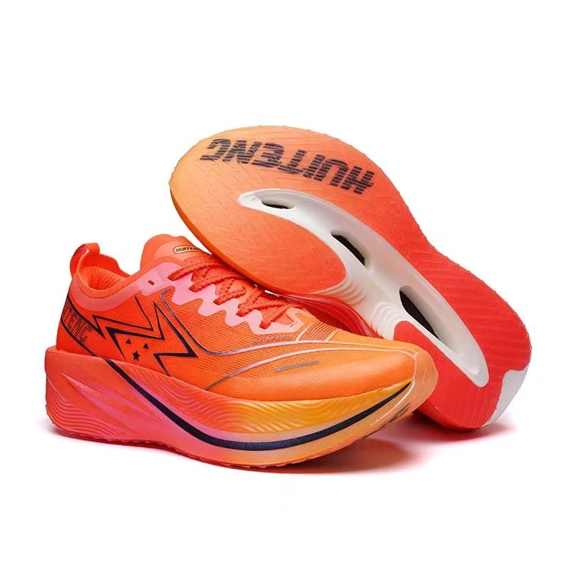 

Men's and women's same running shoes marathon running shoes breathable sports light and comfortable soft sole shock absorption