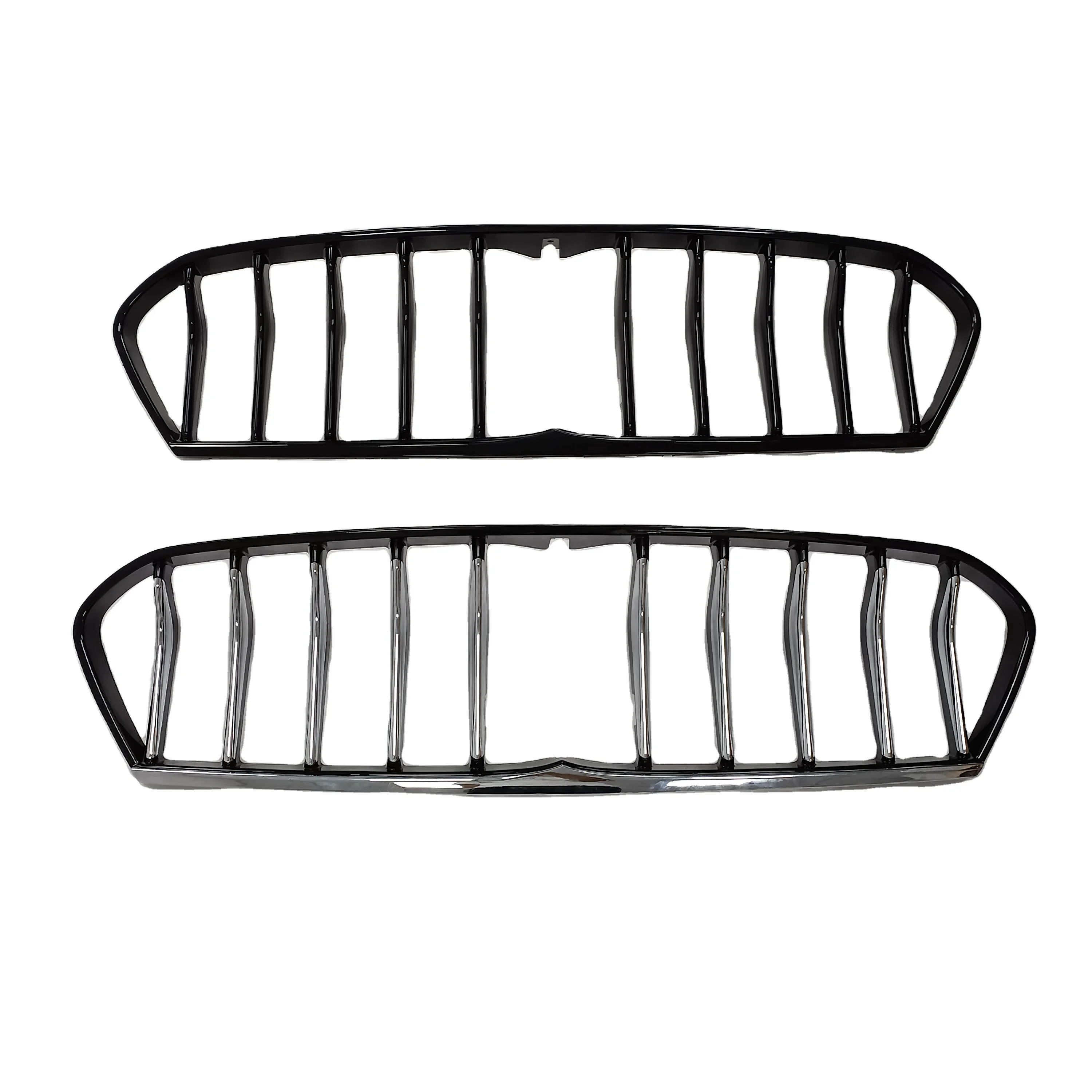 Car Accessories 2014-2017 Black Chrome Front Grille For Maserati Ghibli Upgrade Car Grill OEM 670011097 Trophy Body Kit