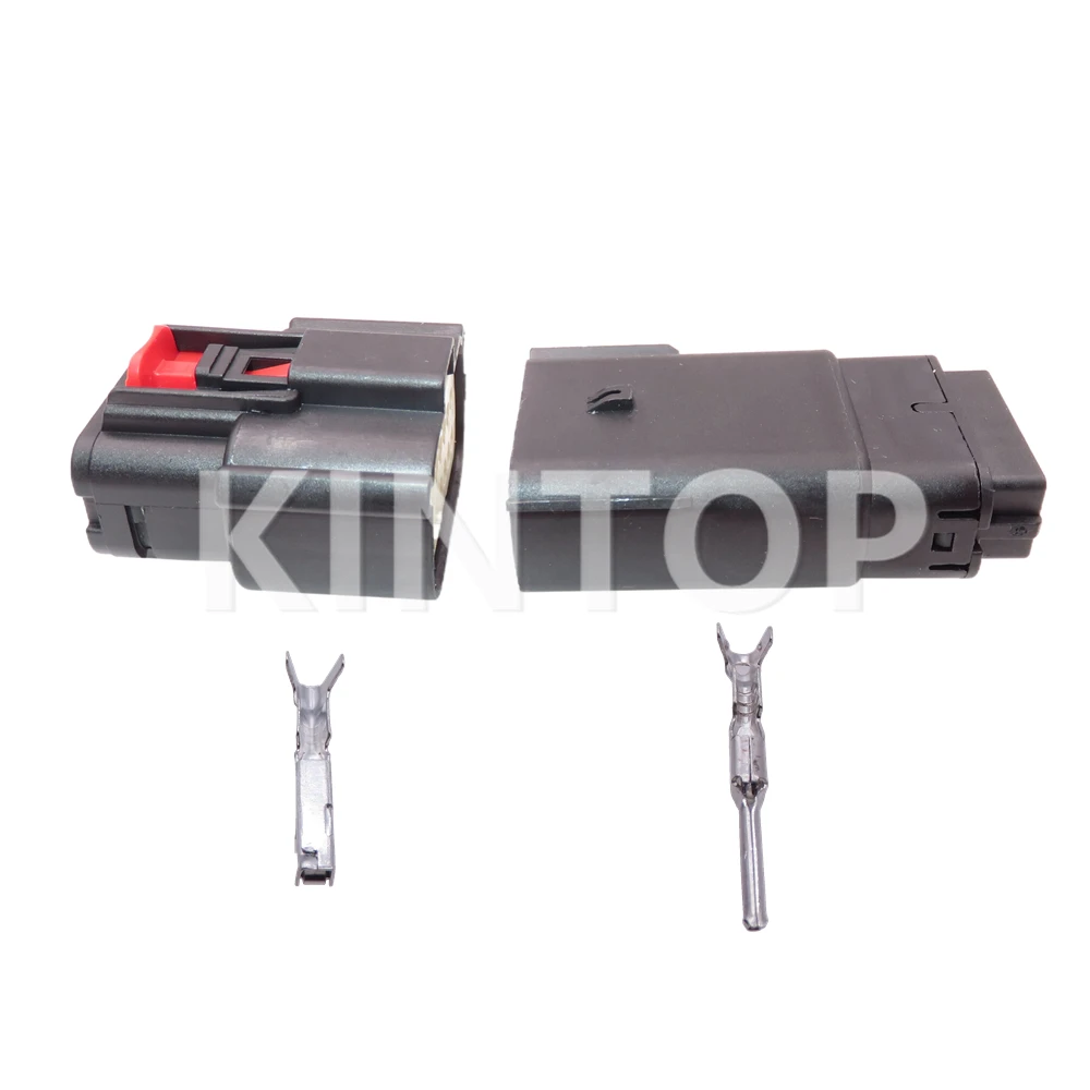 1 Set 12 Pins Auto Headlight Wire Socket AC Assembly 33472-1201 33482-120 Car Sealed Connector For Focus Mondeo Buick Chevrolet