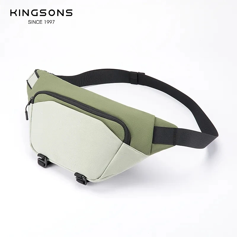 Kingsons Crossbody Bag Anti-Theft Shoulder Messenger Male Chest Pack Short Trip Bosom Worker 7 Inch Tablet DropShip