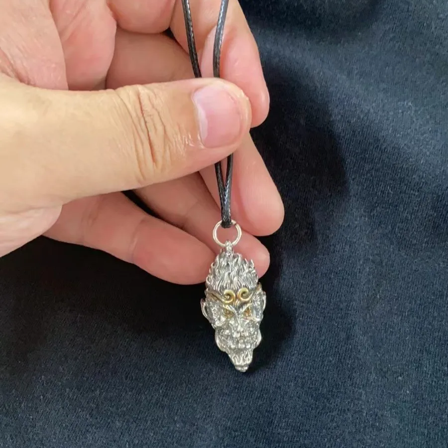 Украшения, черный миф: Wukong The Destined One, ожерелье с героями мультфильмов для косплея, винтажное колье, аксессуар, подвеска для джентльмена, подарок