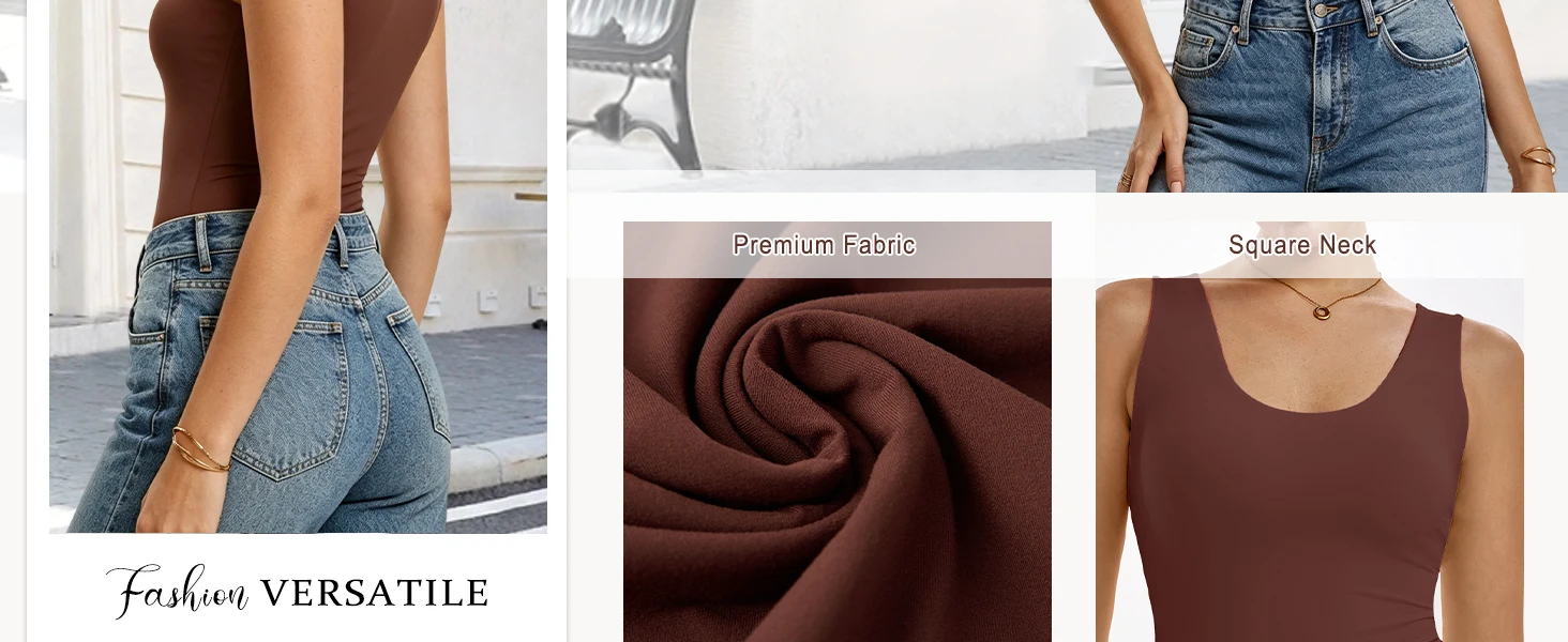 Räumungsverkauf Günstige Damen Doppelt Gefütterte Sommer-Ausgehoutfits Rundhals-Tanktops Basic Slim Fit Ärmellose Shirts Y2K Arbeitskleidung – Detail 3