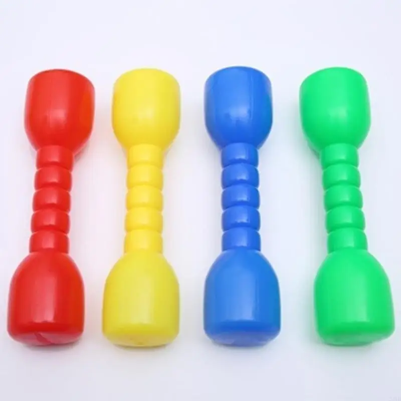 Kids Children Exercise Dumbbell Toy Kids Plastic Dumbbells Home Exercise Toy 