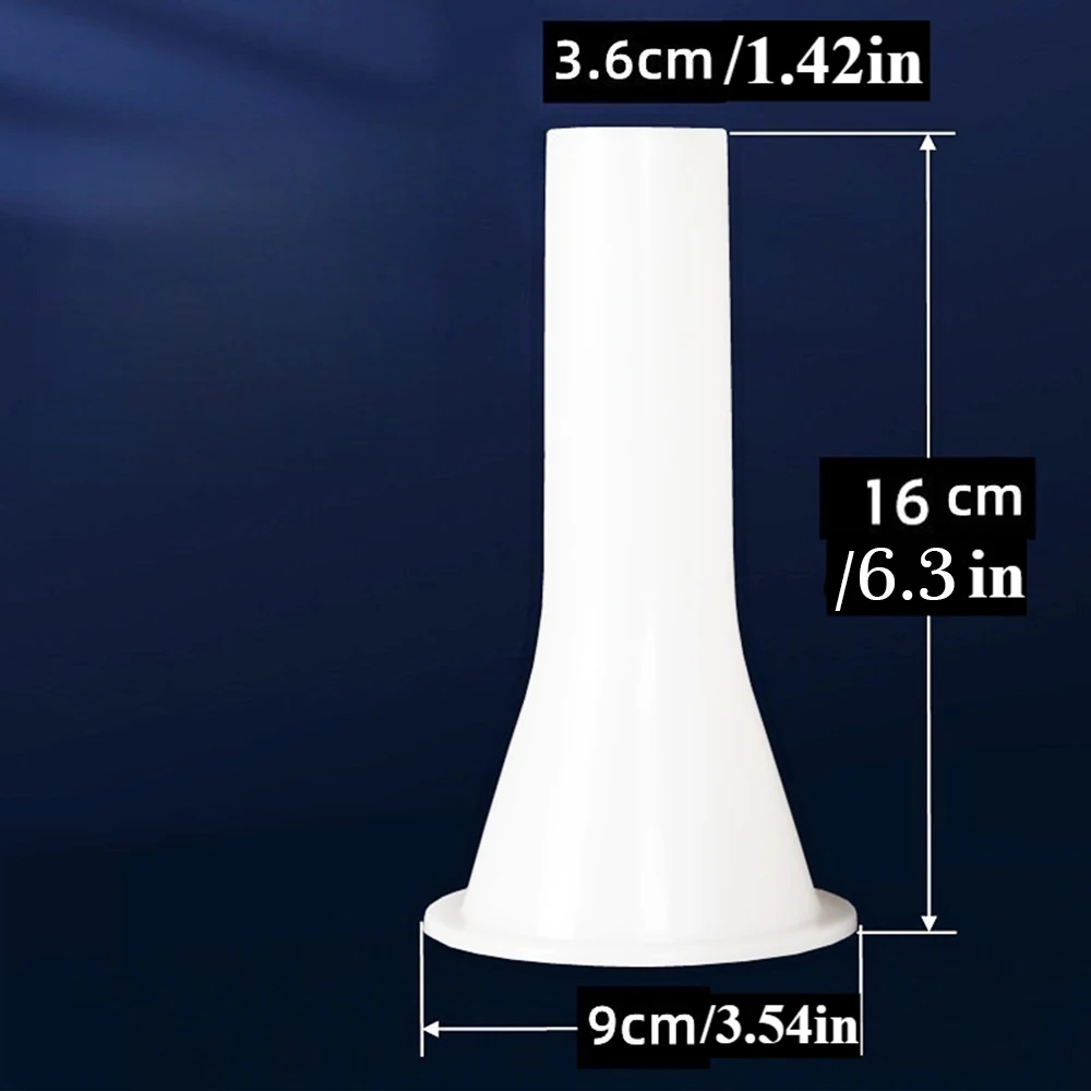 1pc Plastic Big Funnel Sausage Shell Meat Packing Tools Nozzle Kitchen Tools Meat Filling Tools Meat Grinder Machine Accessories