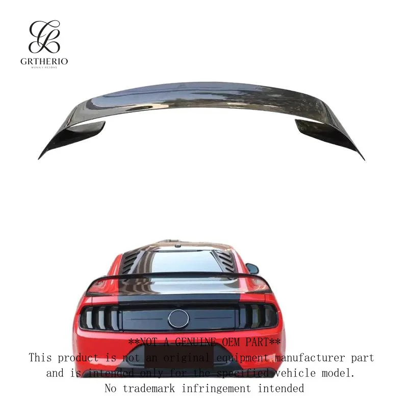 Suitable for Mustang carbon fiber , rear stabilizer wing, and spoiler parts from 2015-2017