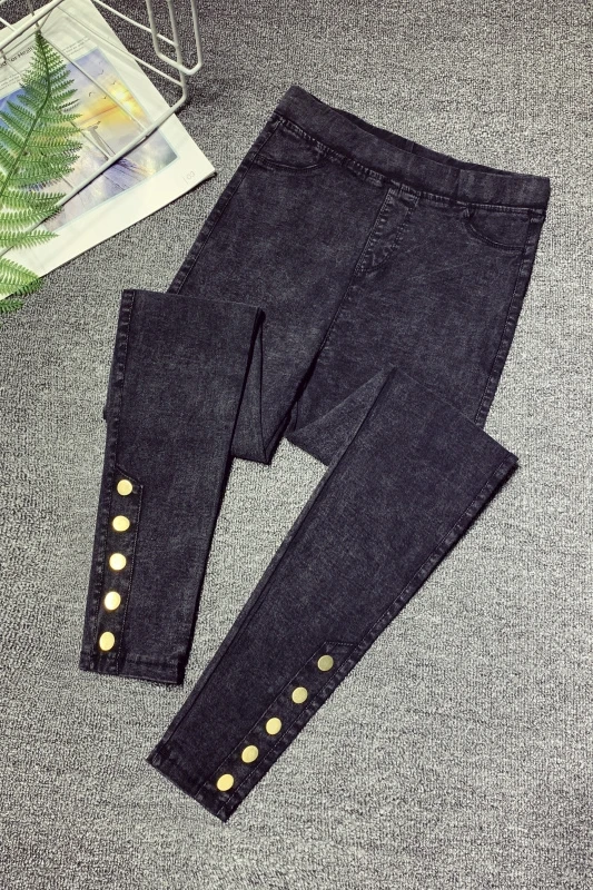 Cheap wholesale 2019 new Spring Autumn Hot selling women's fashion casual  Denim Pants XC6