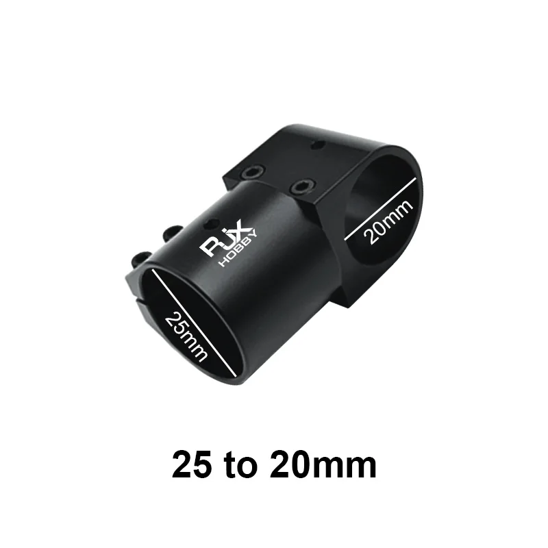 Support de serrage pour Tube en Fiber de carbone à 3 voies, 16 20 25 30 40mm, pour Drone agricole DJI, cadre de train d'atterrissage, adaptateur de connecteur Tri-T RJX