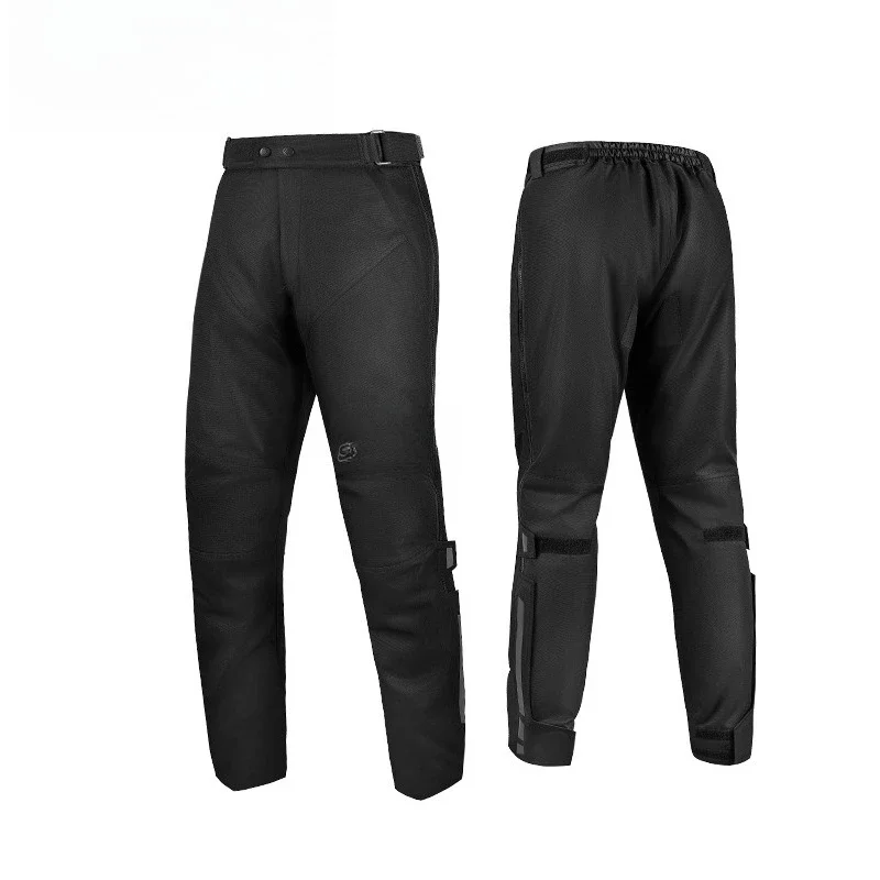 Motorcycle riding pants winter warm racing speed pants windshield locomotive riding protection cold electric heating quick