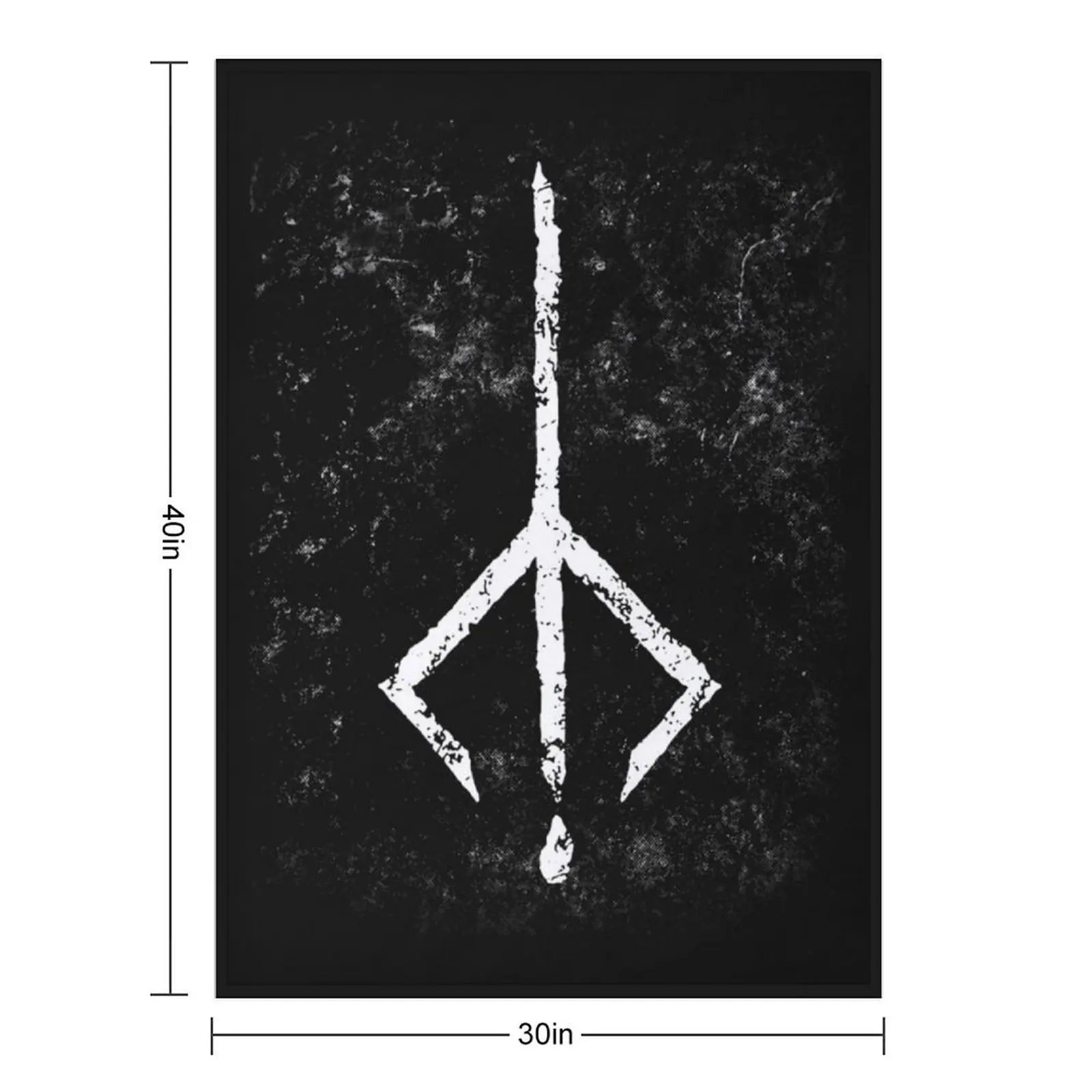 Bloodborne Game Hunters Mark -new Throw Blanket Plush Heavy blankets ands christmas decoration Blankets