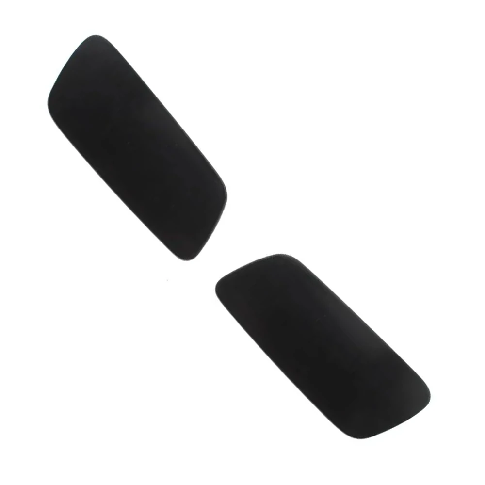 2Pcs Front Bumper Headlight Headlamp Washer Nozzle Jet Spray Cover Caps Black For VOLVO S90 2017 2018 2019 39839830 39839842 view 2