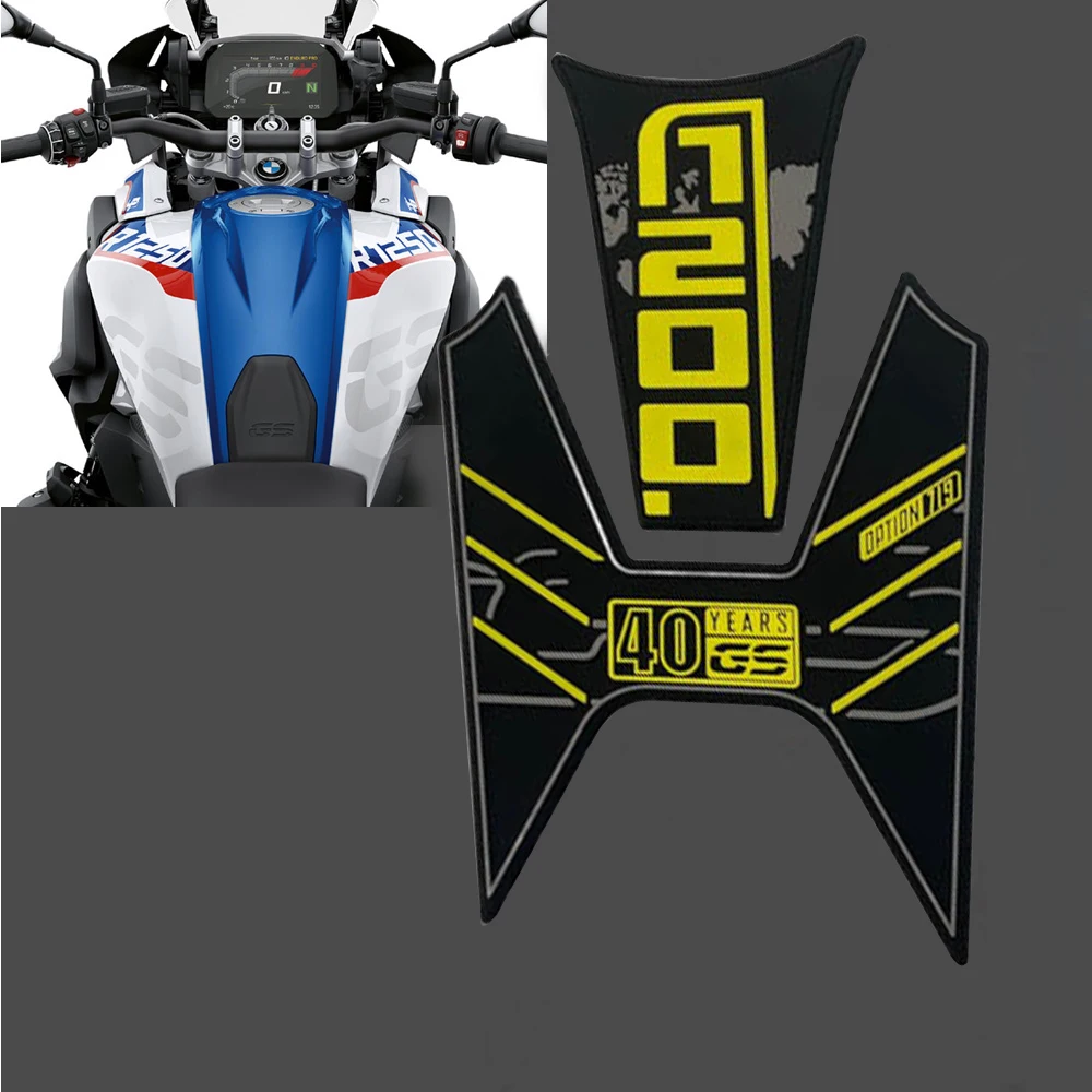 

R1250GS 3D Sticker For BMW R1200GS R 1250 GS Adventure 2020-2023 Motorcycle Tank Pad Sticker 40 Years GS R1250GS Adventure LC