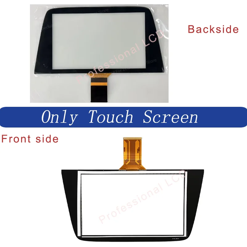원래 8 인치 새로운 LQ080Y5DZ10 LQ080Y5DZ06 LCD 디스플레이 터치 스크린 어셈블리 자동차 DVD GPS 네비게이션 LCD 모니터에 적합