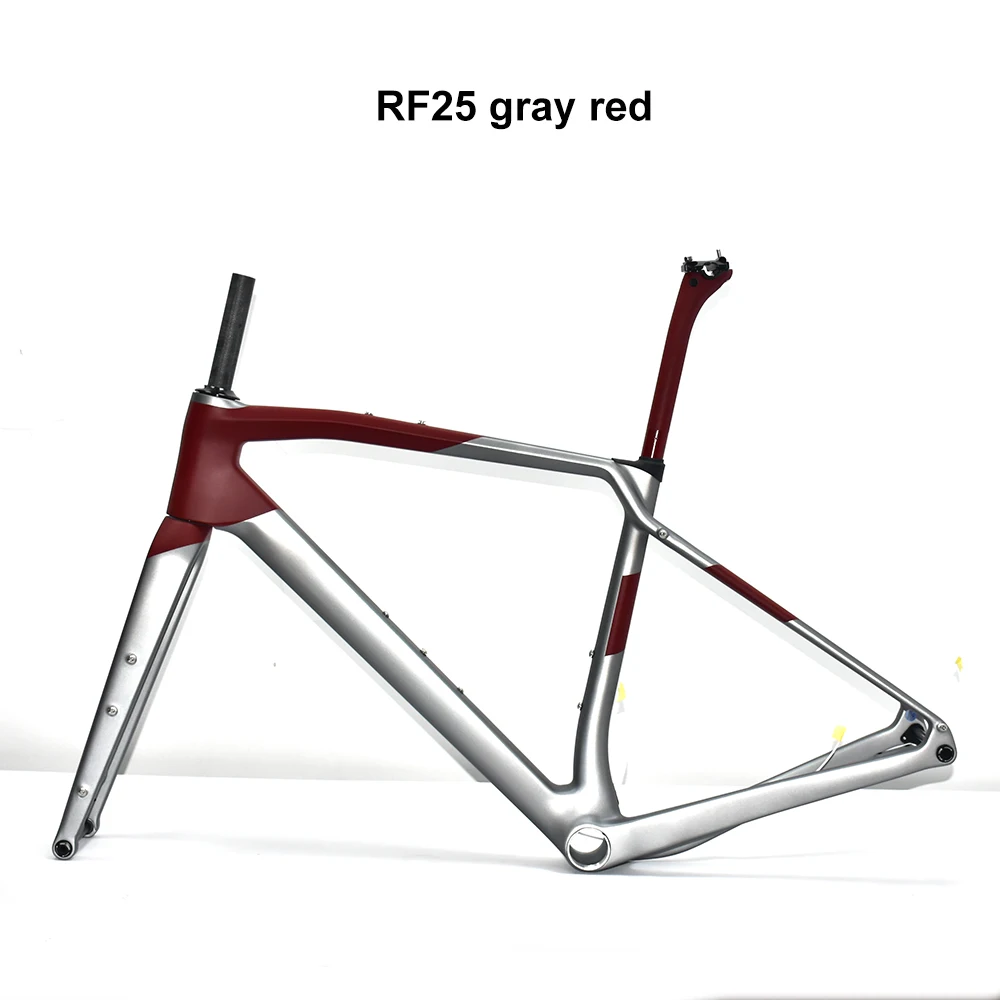 

Гравийный велосипед с карбоновой рамой и внутренней системой скрытого троса, дисковый тормоз для гонок на велосипеде, велосипед для мужчин и женщин