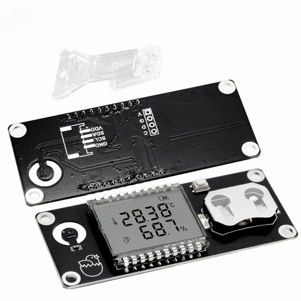 LNHF Hygro Trackier with Motion Wake-Up NSHT30 Detector Seinsor, ±0.3°C, LCD for Reptile Incubator Humidor
