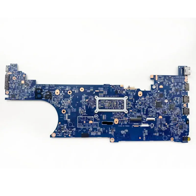 For Lenovo Thinkpad P52S T580 Laptop Motherboard 17812-1 I5-8250U CPU UMA DDR4 Notebook Mainboard