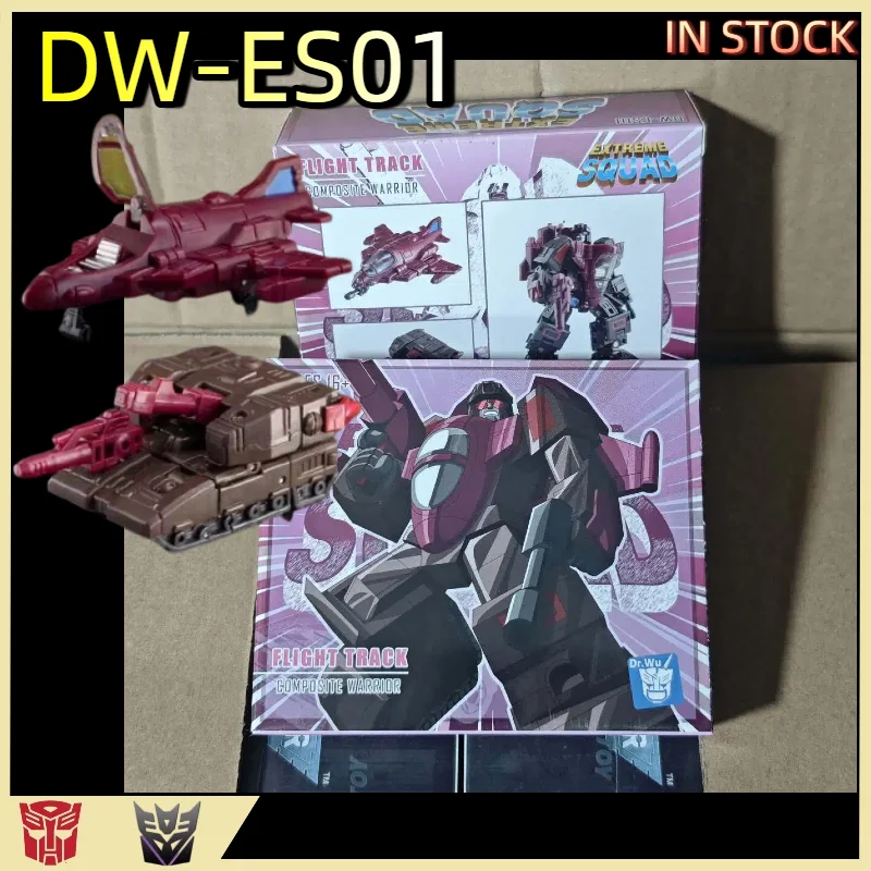 

【IN STOCK】 Transformed Toys Original Product Doctor Wu DW-ES01 DWES01 Extreme Team Flywheel Color 2-in-1 Warrior Mini Scale