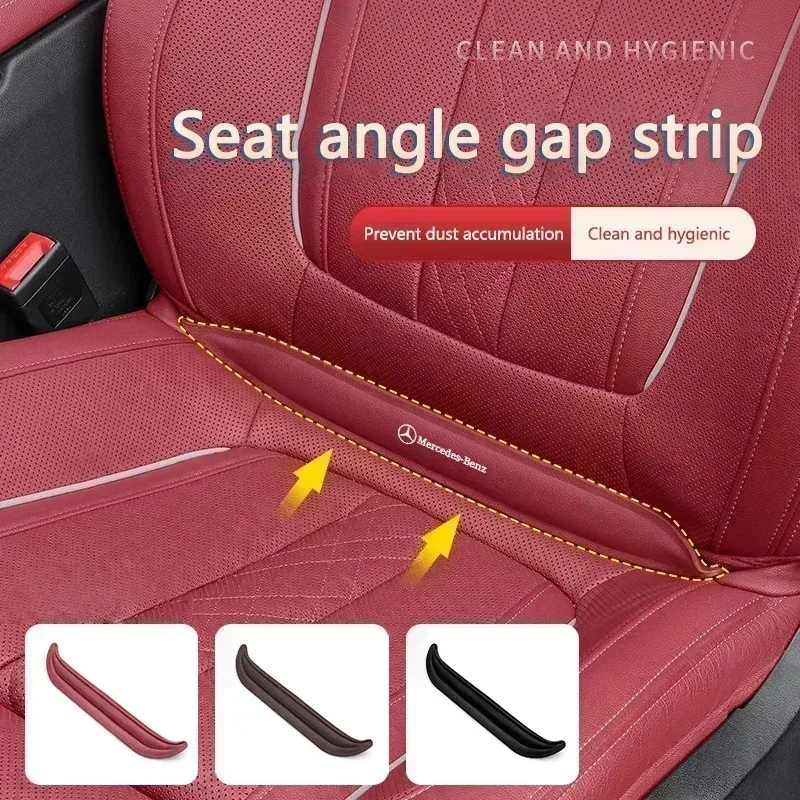 

Leather Car Seat Gap Filler Auto Gap Dustproof Protector For Mercedes Benz AMG W108 W124 W126 W140 W168 W169 W176 W177 W203 W204