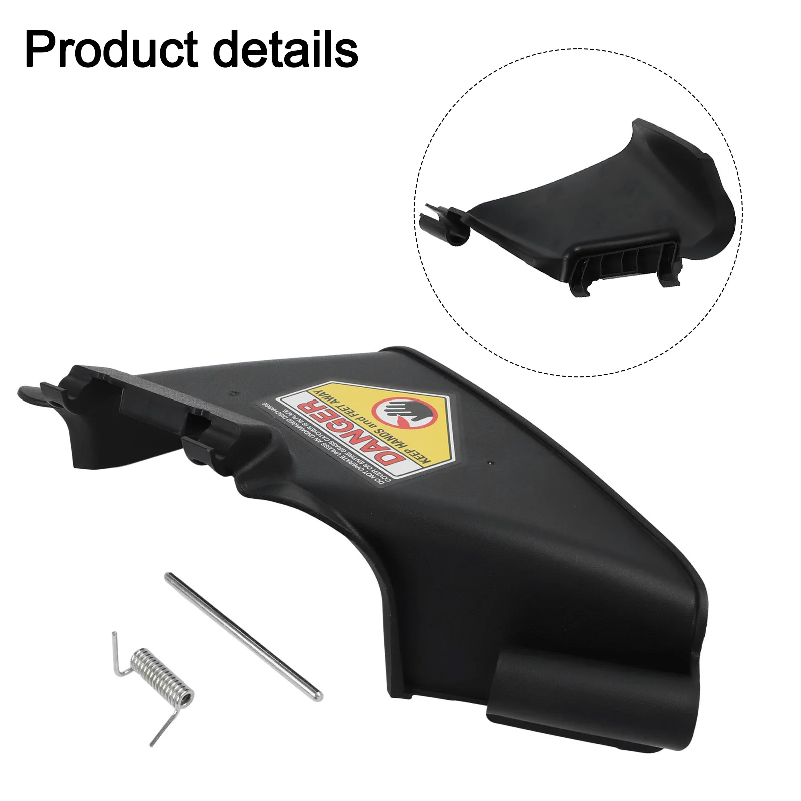 Compatible Side Discharge Chute for Troy-Bilt TB110 TB130 TB230 TB260 TB350 Models Replaces 731-07131 Aftermarket Option