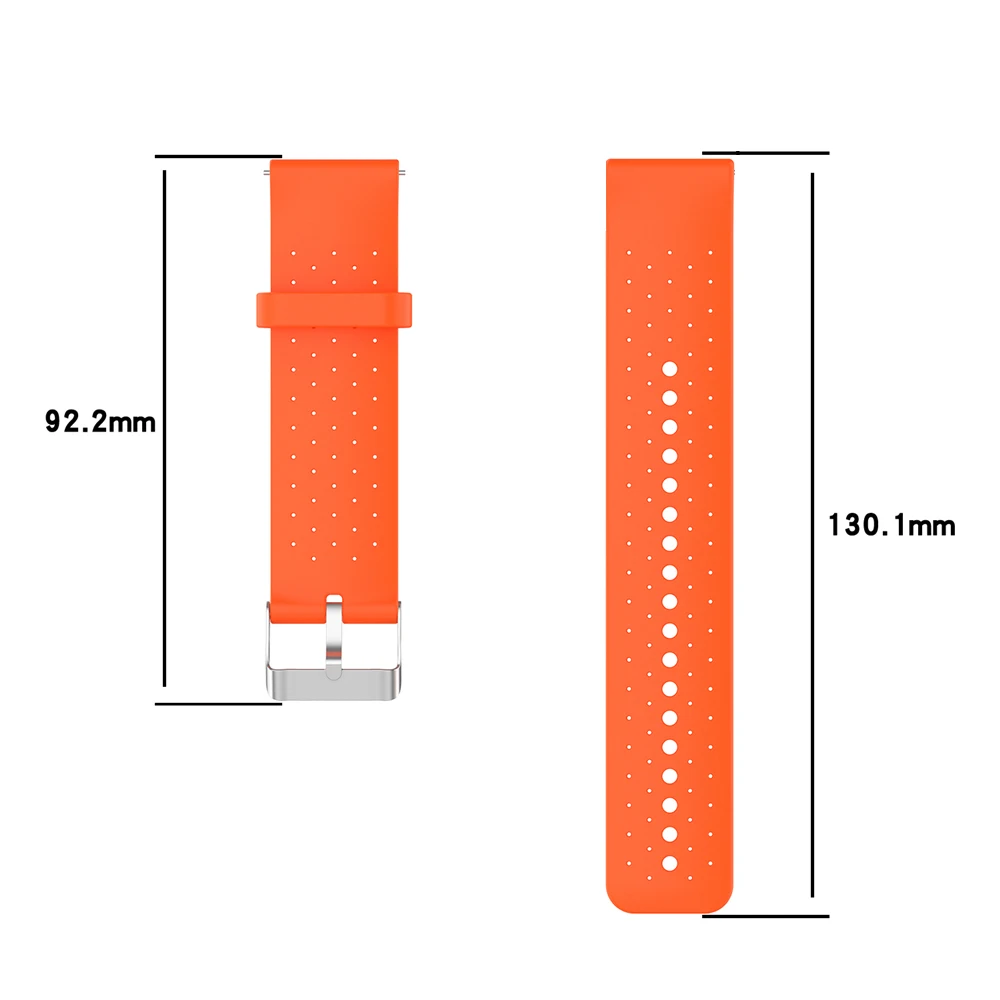 Alça de silicone para polar ignite 2 band vantage m2 m/unite/grit x watchbands substituir pulseira 20mm 22mm esporte pulso accessorie