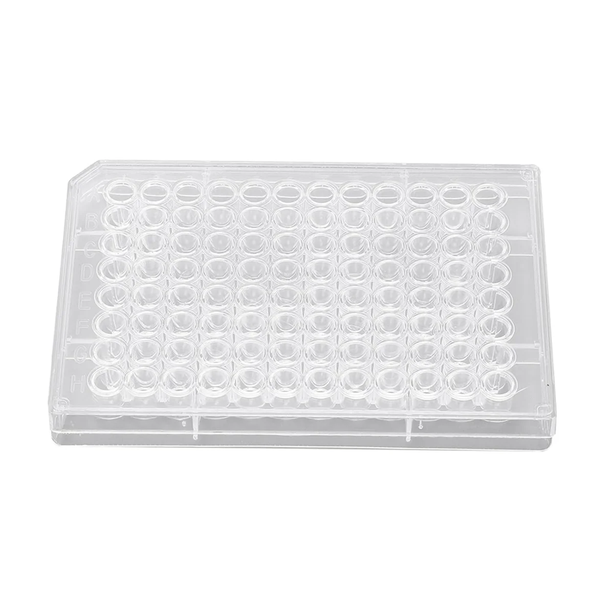 96 لوحة ثقافة الأنسجة 10 قطعة لوحة ثقافة الأنسجة 96 لوحة ثقافة نمو خلية البوليسترين الشفافة مع غطاء بلاستيكي لابو