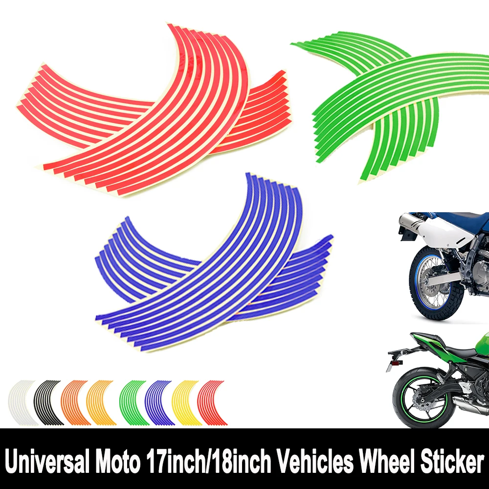 

Universal Motorcycle Wheel Sticker Reflective Rim Stripe Tape Bike Stickers FOR YAMAHA MT01 MT03 MT07 MT09 MT10 MT15 MT25 MT125