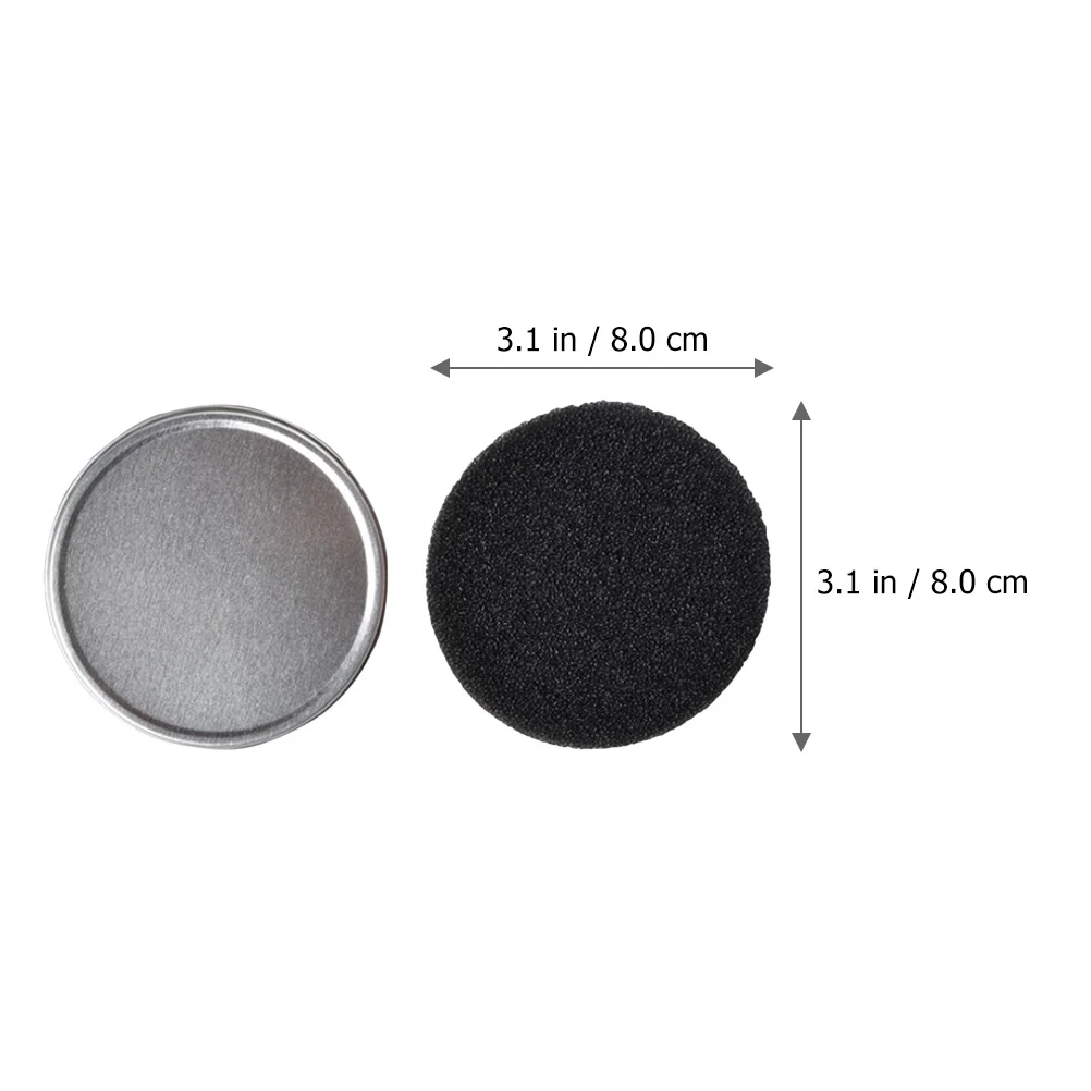 3 مجموعات من علبة تنظيف الفرش، منظف فرشاة المكياج الإسفنجي الأسود لظلال العيون وأحمر الخدود ومستلزمات المكياج السريعة الجافة للسفر