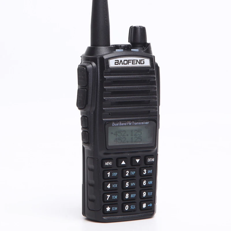 Baofeng UV-82 8W Militaire Walkie Talkie Lange Afstand 10 Km H/M/L Hoog Vermogen Modi Dual Ptt Uhf Vhf Ham Radio 'S Beter dan Uv5r