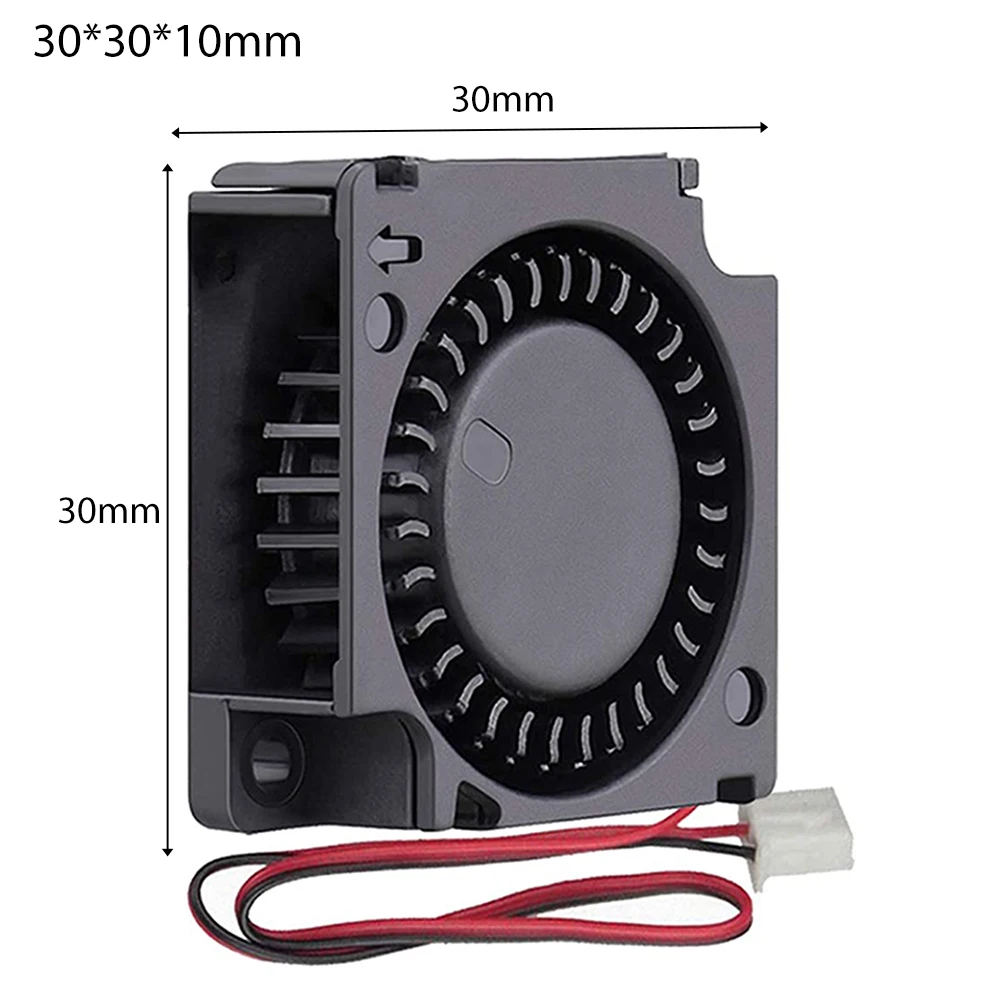 3010 Turbo Blower Brushless DC 24V 30X30X10มม.มอเตอร์แบริ่งแขนเงียบ Turbine Cooler สำหรับ Voron 0/0.1 3D ชิ้นส่วนเครื่องพิมพ์