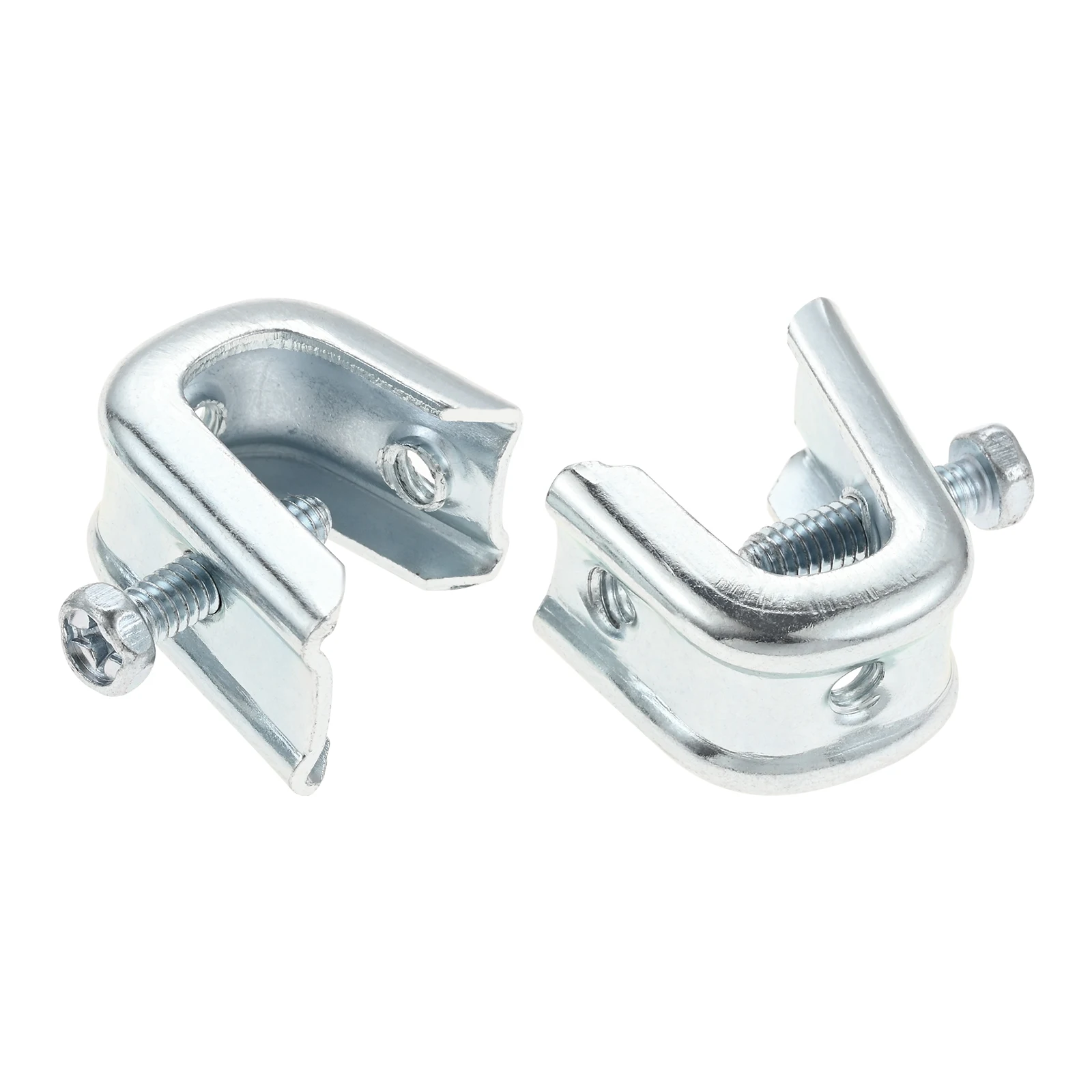 2pcs Stainless Steel Fireplace Parts Damper Stopper Fireplace Damper Clamp Flue Stop Clamp for Gas Logs