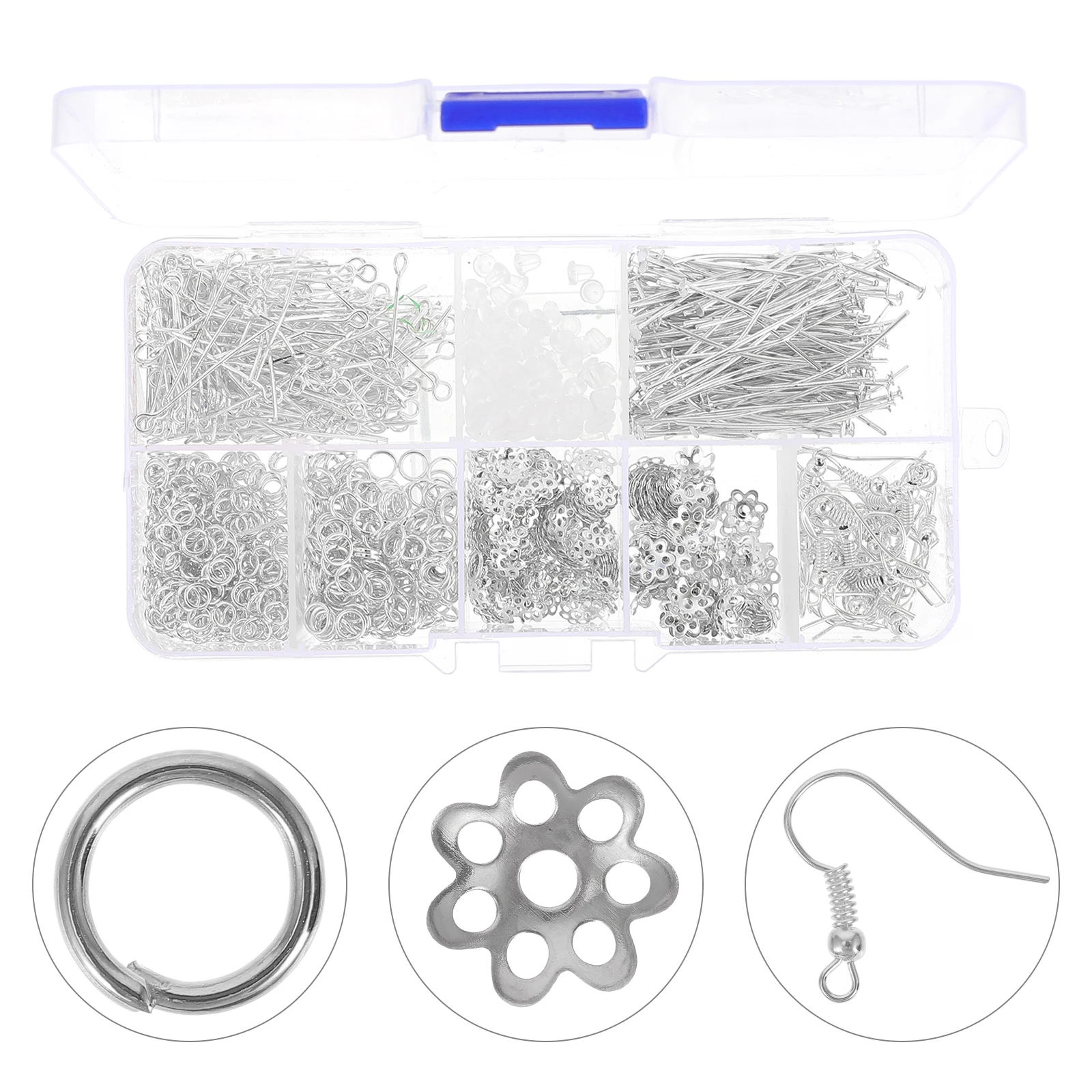 

Stud Earrings Making Kit High Quality Materials Plastic Repair DIY Supplies Easy to Wear Gifts for Women Earrings