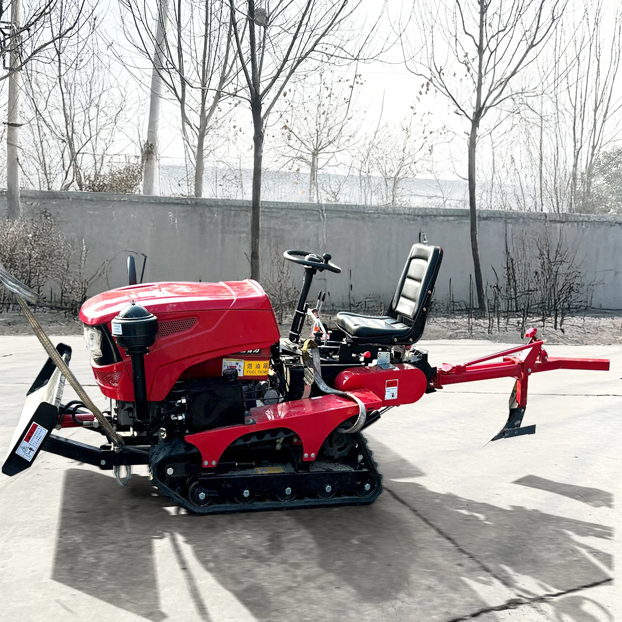 Fast Delivery Multifunction Mini Rotavator Tillers Agricultural Farming Mini Rotary Tiller Mini Crawler Cultivator Tractor