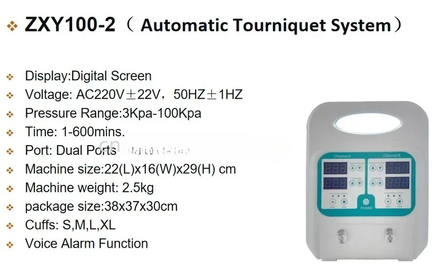 Factory Price Pneumatic Hemostat, Automatic Tourniquet System For Operation Room