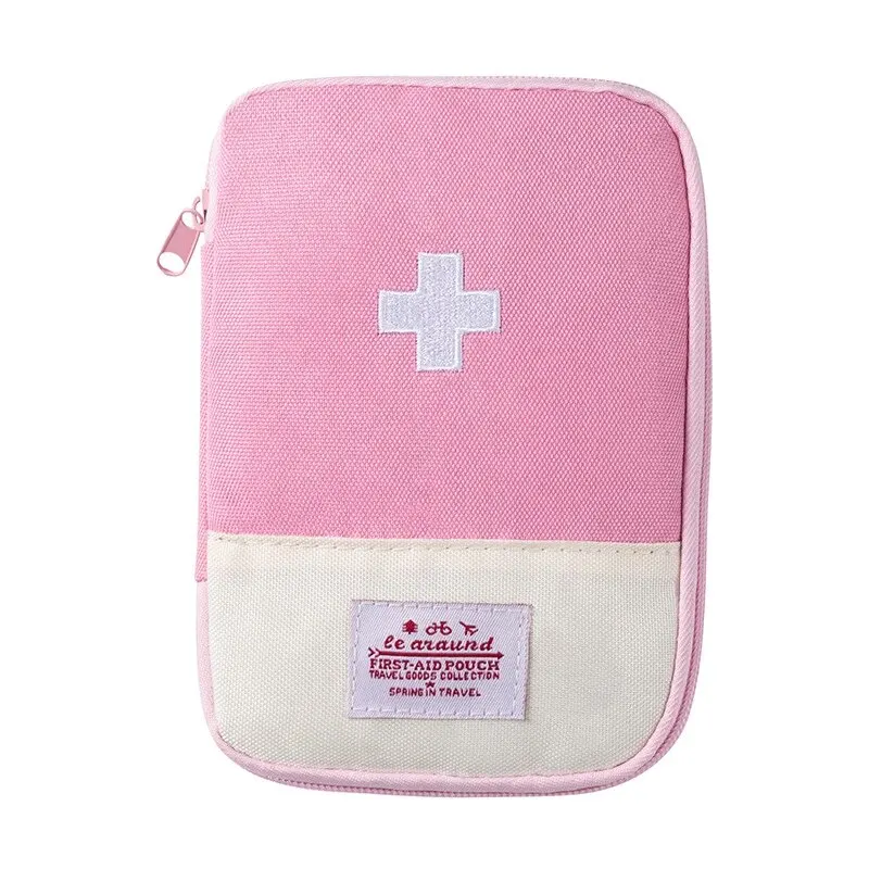 1pc Business Trip Portable Medical Bag, Outdoor Emergency Kit, Portable Small Medicine Bag, Home Storage Bag