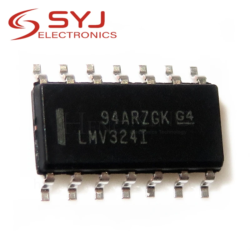 10pcs/lot LMV324IDR LMV324M LMV324 SOP-14 In Stock