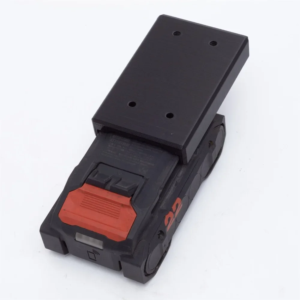 2pcs Wall Mounted Battery Fixed Seat for Hilti 22V Nuron Series（B22-55，B22-85，B22-170，B22-255)Battery Storage Rack