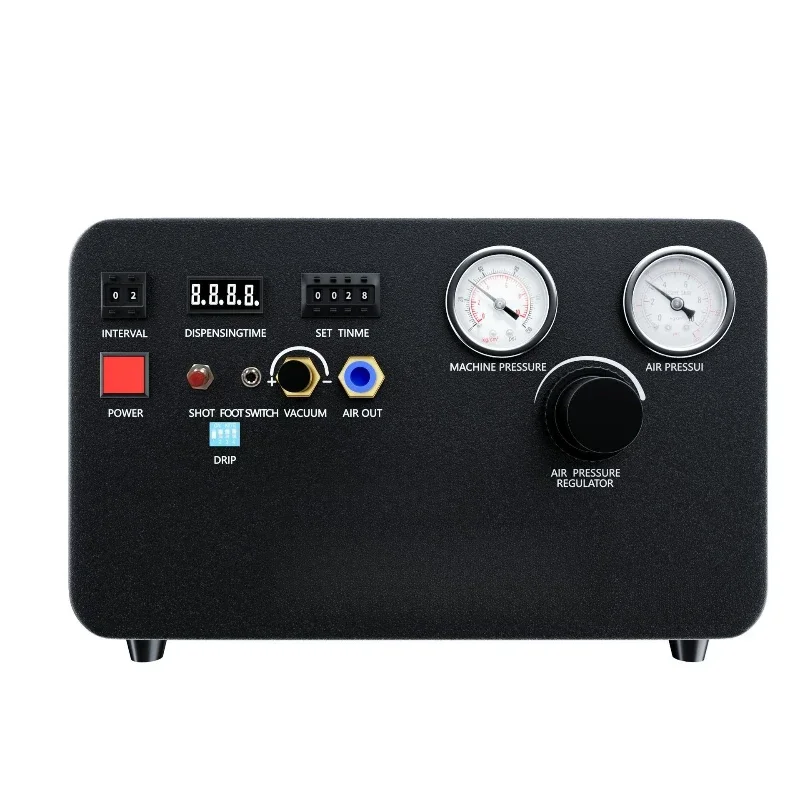 

Automatic dispensing machine Built-in air pressure controller Glass glue AB glue Silicone UV liquid glue machine