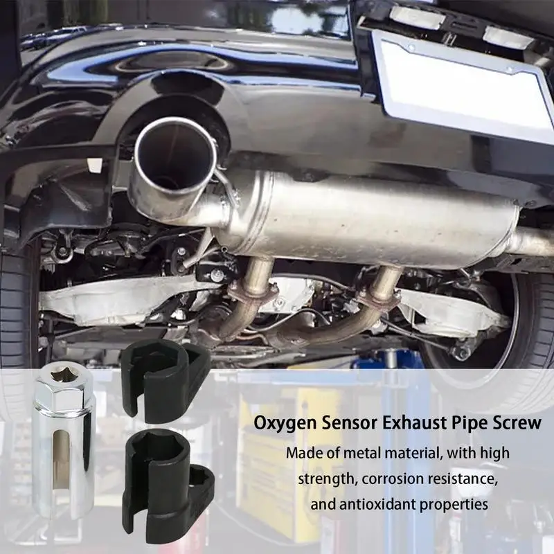 O2 Oxygen Sensor Repair Automotive O2 Oxygen Sensor Socket Universal Automotive Or Maintenance Tool Offset Design For Inspecting