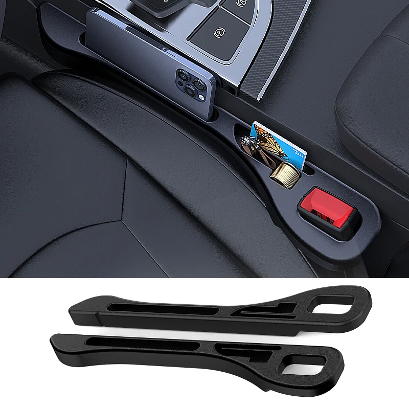 Car Seat Gap Plug Side Seam Car Gap Filler Seat Gap Storage Leak-Proof Storage Box Interior Decoration General Accessories