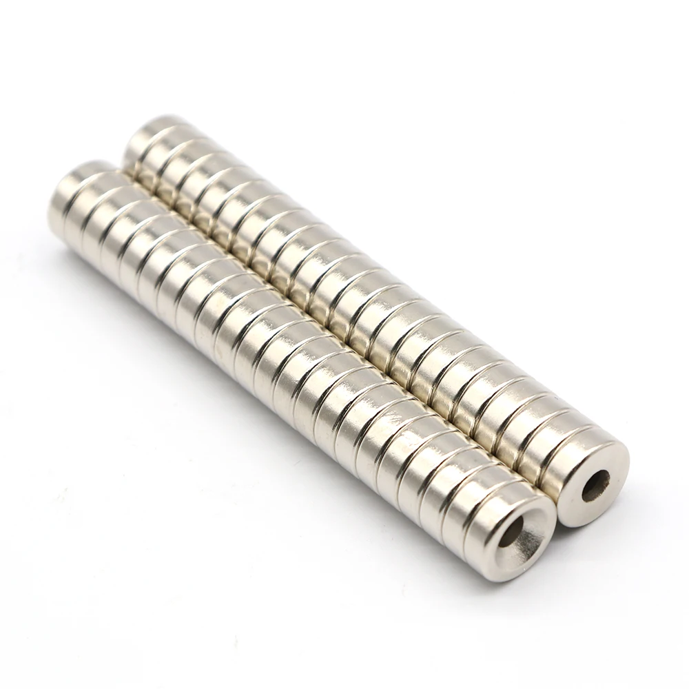 2/5/10/20Pcs 15x5 Hole 5 NdFeB Neodymium Magnet Super Powerful Small Round Permanent Disc Magnetic imanes 15x5-5