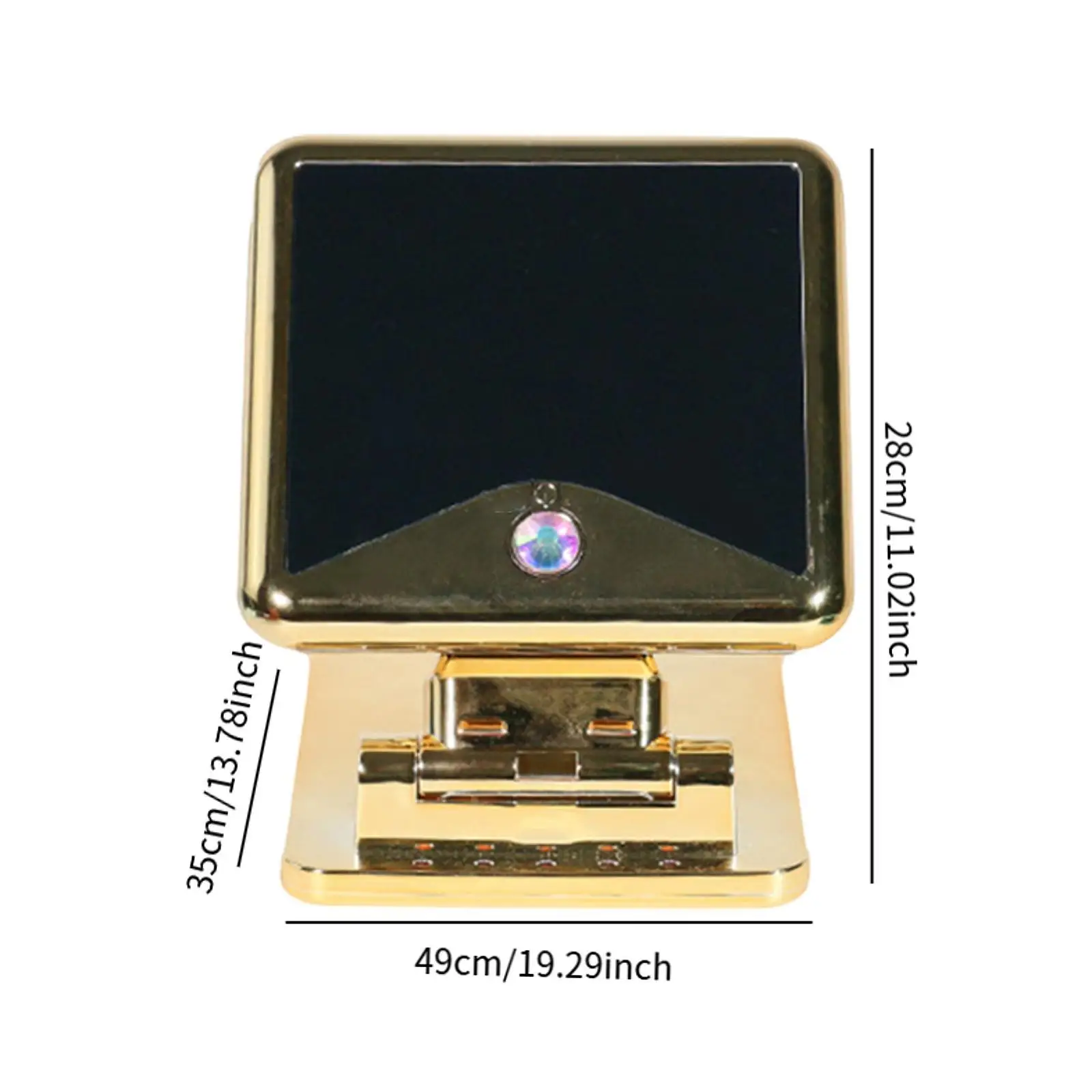 LED Nail Lamp Folding USB Rechargeable Small for Gel Nail Polish Nail Light