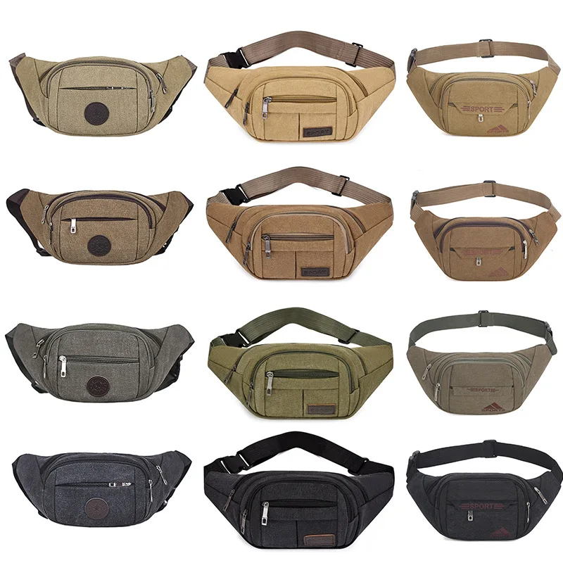 

Mobile Waist Bag for Both Men and Women Multifunctional Large Capacity Anti Splash Business Wear-resistant